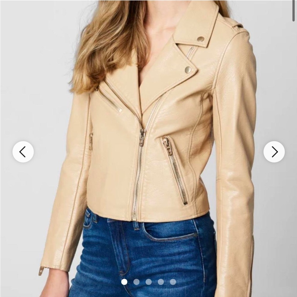 Vegan Leather Moto Jacket